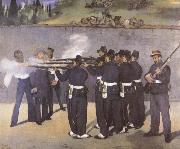 Edouard Manet The Execution of Emperor Maximilian oil painting on canvas